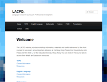 Tablet Screenshot of lacpd.net